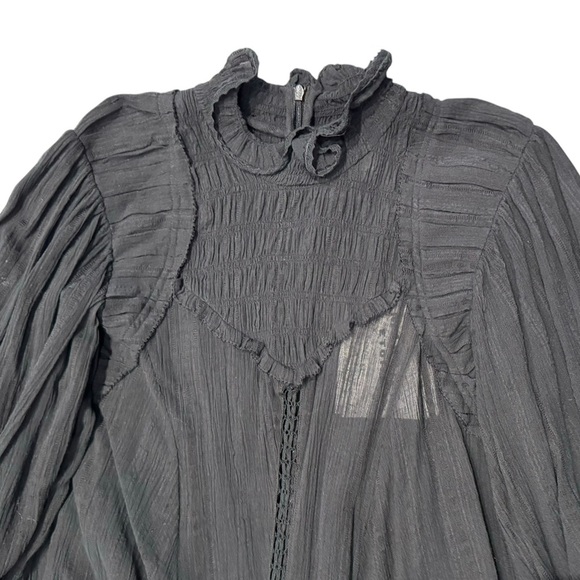 Isabel Marant Isma Mini Dress Black NWT - Picture 6 of 12